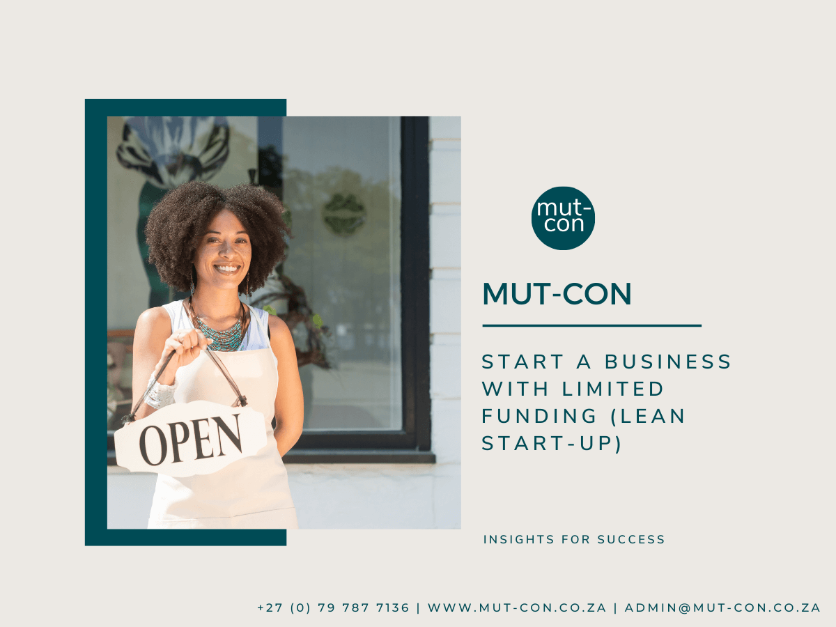 Start A Business With Limited Funding (Lean Start-Up)