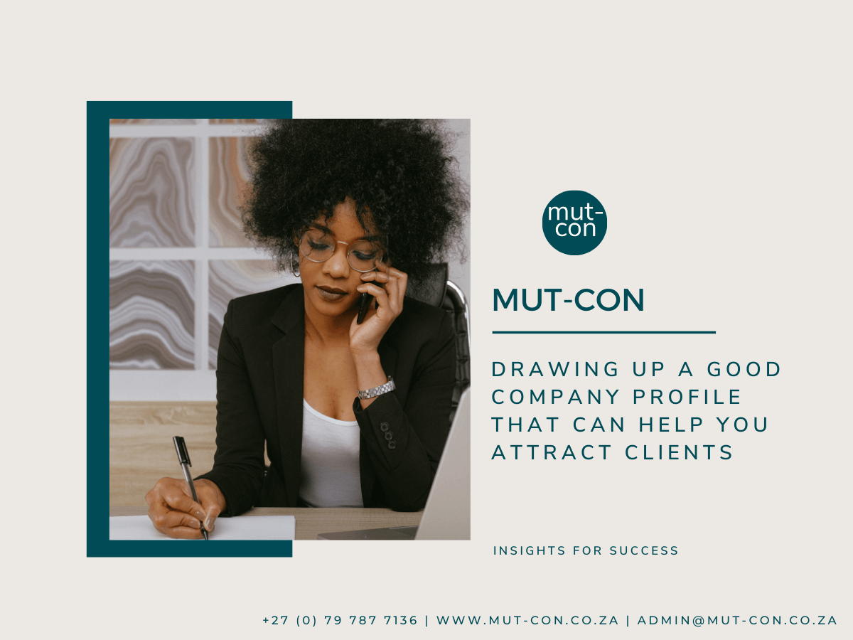 Drawing Up A Good Company Profile That Can Help You Attract Clients