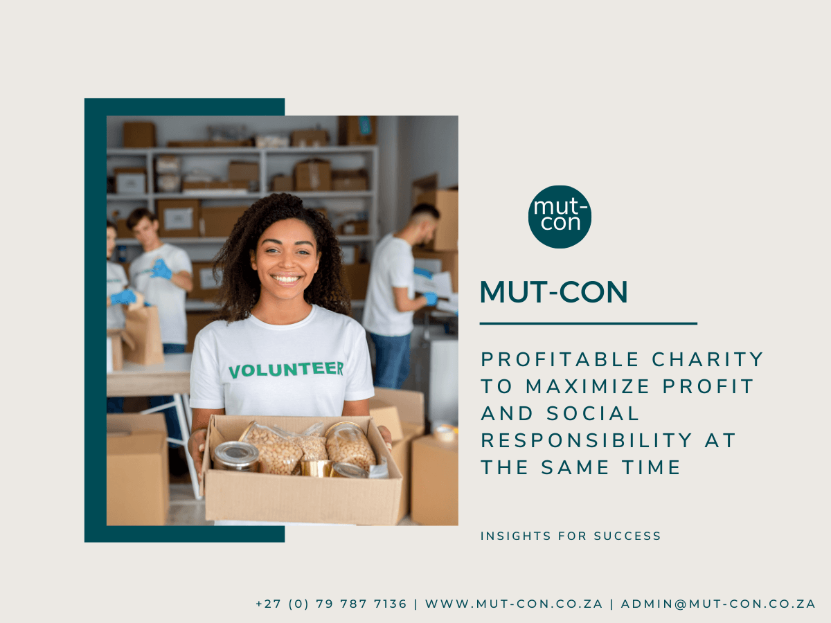 Profitable Charity To Maximize Profit and Social Responsibility at the Same Time