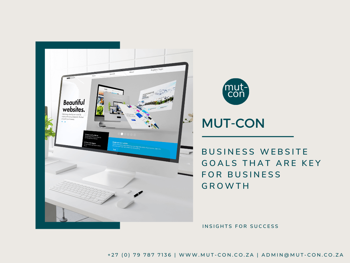 Business website goals that are key for business growth
