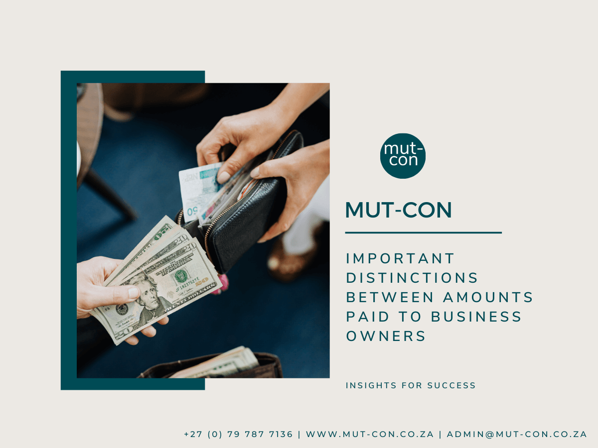 Important Distinctions Between Amounts Paid To Business Owners