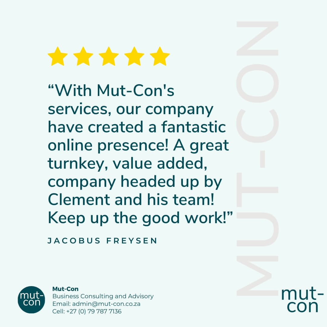 Mut-Con is a 5 start business according to our reviews