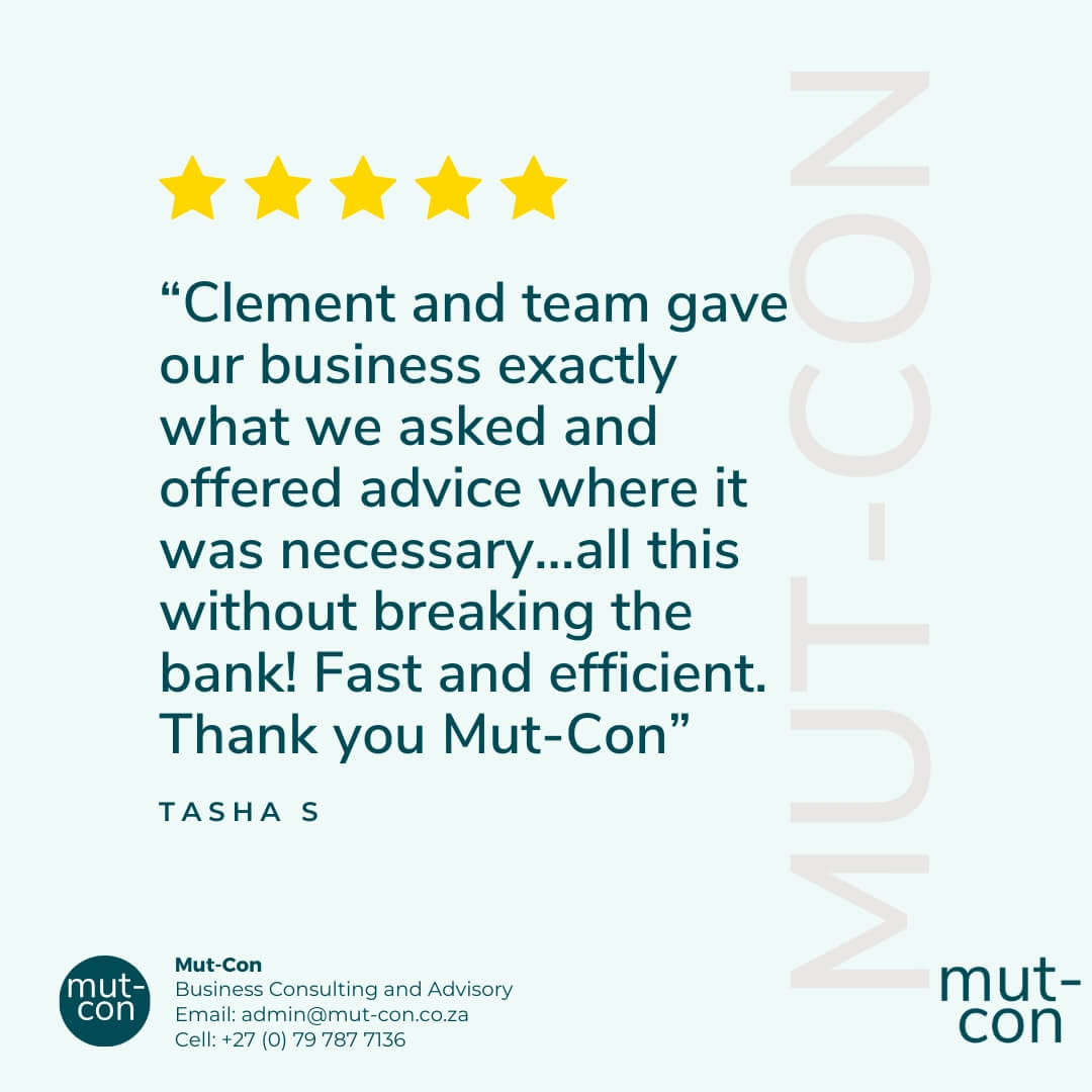 Mut-Con is a 5 start business according to our reviews
