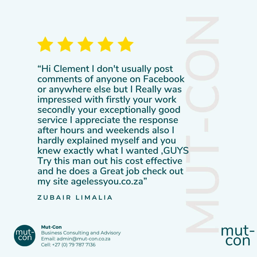Mut-Con is a 5 start business according to our reviews