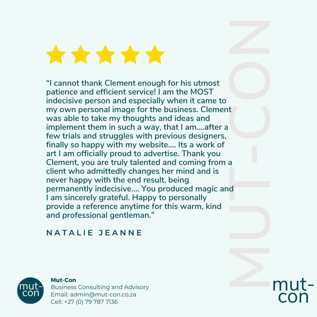 Mut-Con is a 5 start business according to our reviews