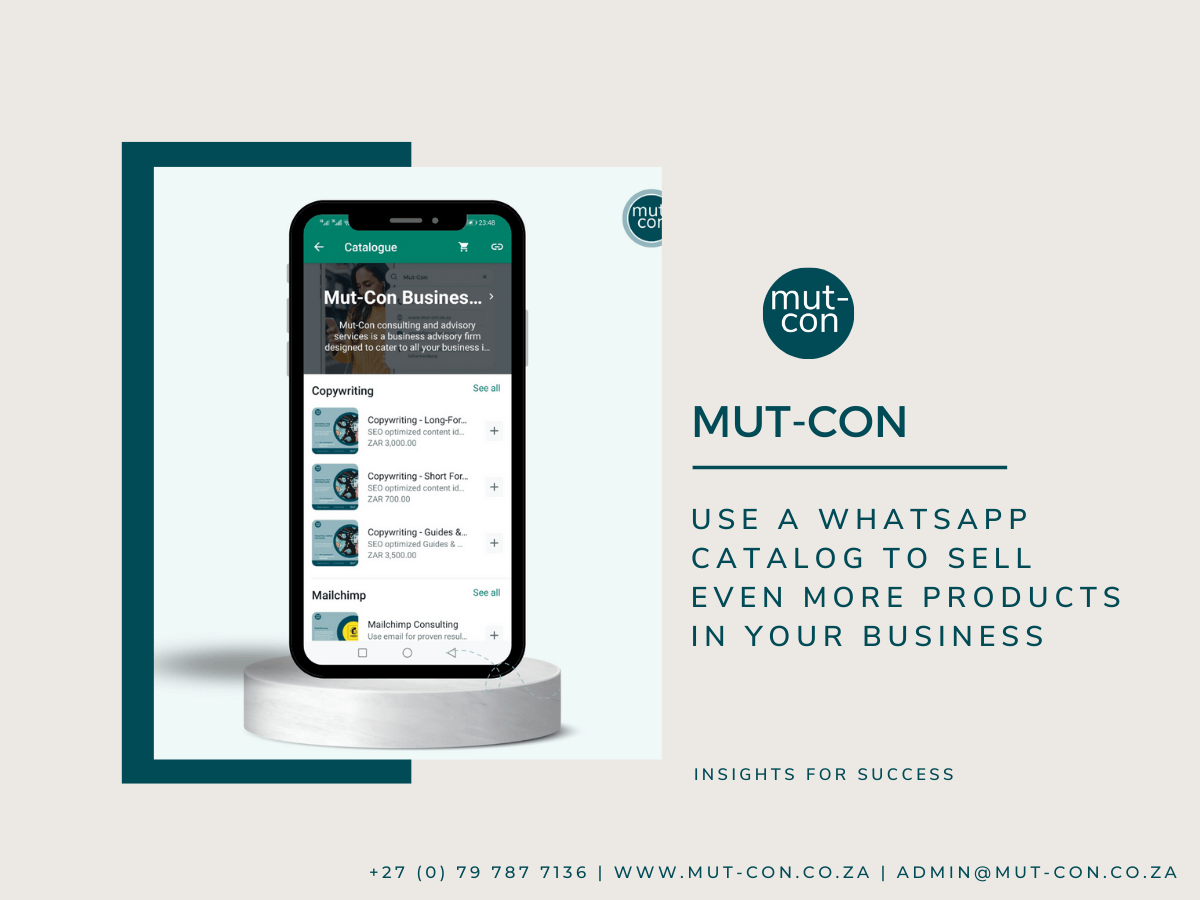 Use a WhatsApp catalog to sell even more products in your business